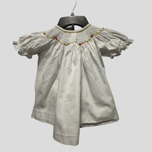 Closet Nine size 3T white smocked dress